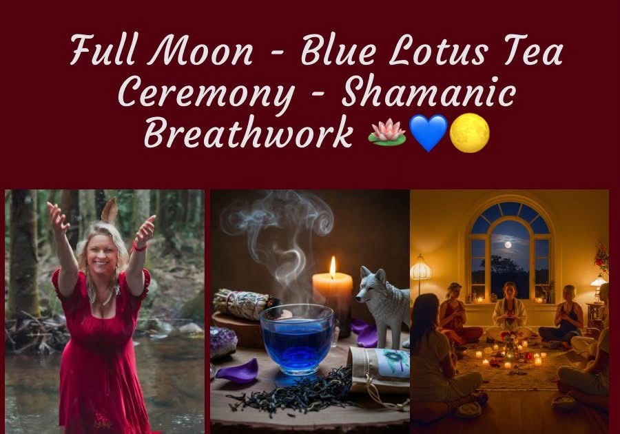 Dec 5 | Sacred Sister Circles - Full Moon - Blue Lotus Tea & Shamanic ...